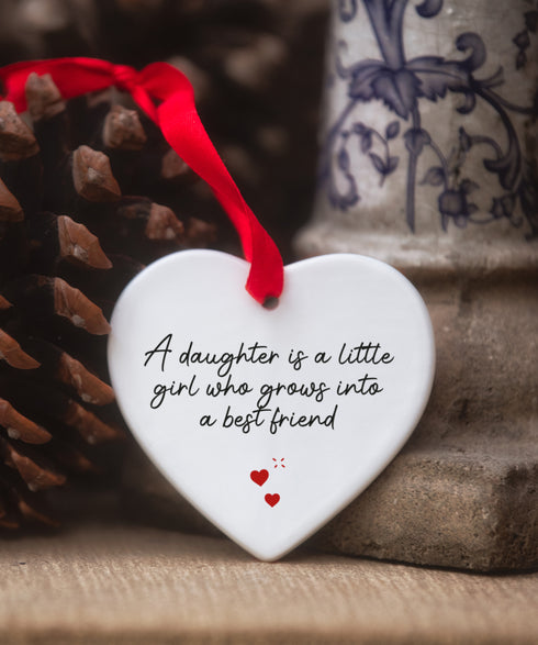 A Daughter Is Ceramic Heart